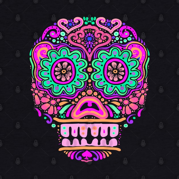 Sugar Skull Scary by machmigo